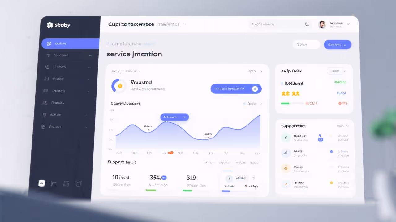 Customer service integration for Shopify with live chat and support systems