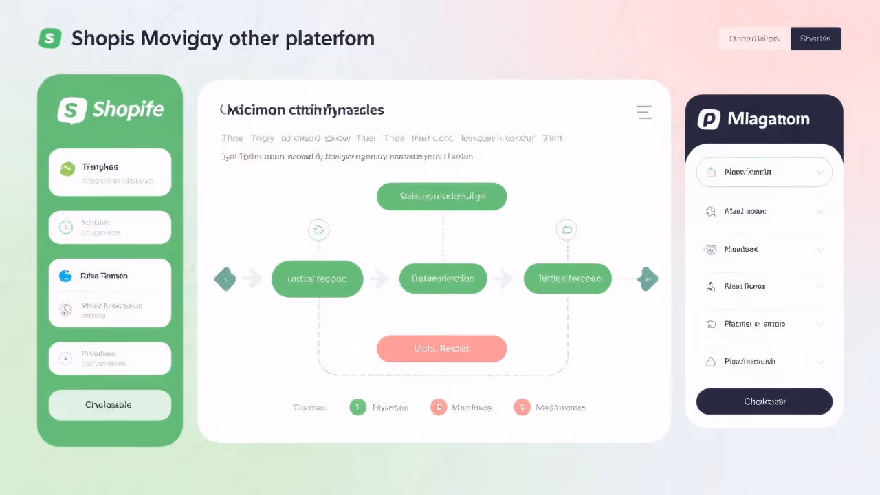 Shopify migration from other platforms with data transfer and URL redirects