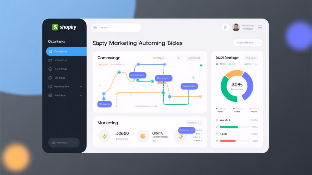 Shopify marketing automation tools with campaign management and customer journeys