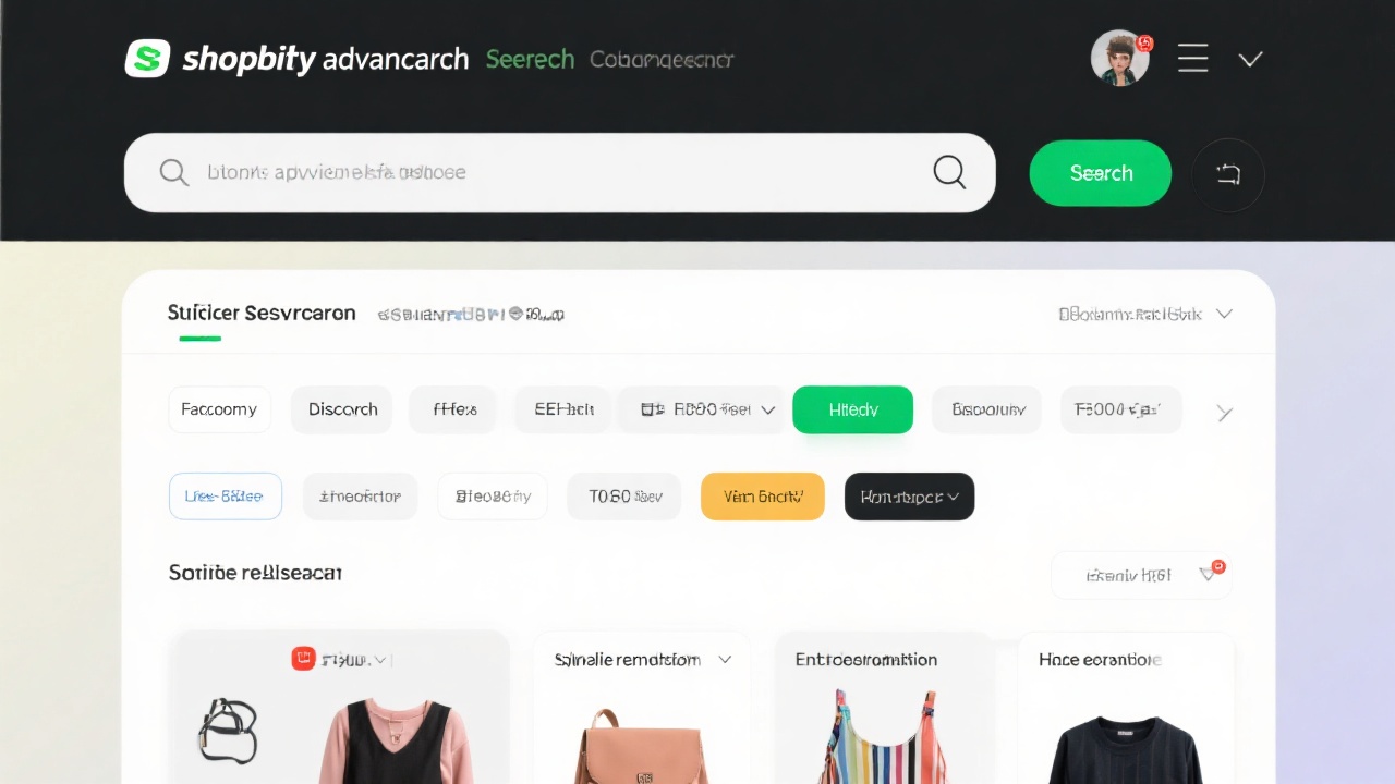 Shopify advanced search and filtering with product discovery and smart recommendations
